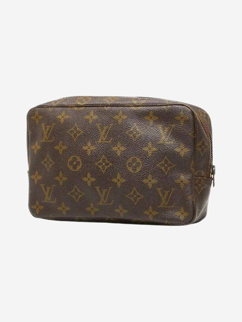 Brown Monogram Trousse Toilette bag Clutch bags Louis Vuitton 