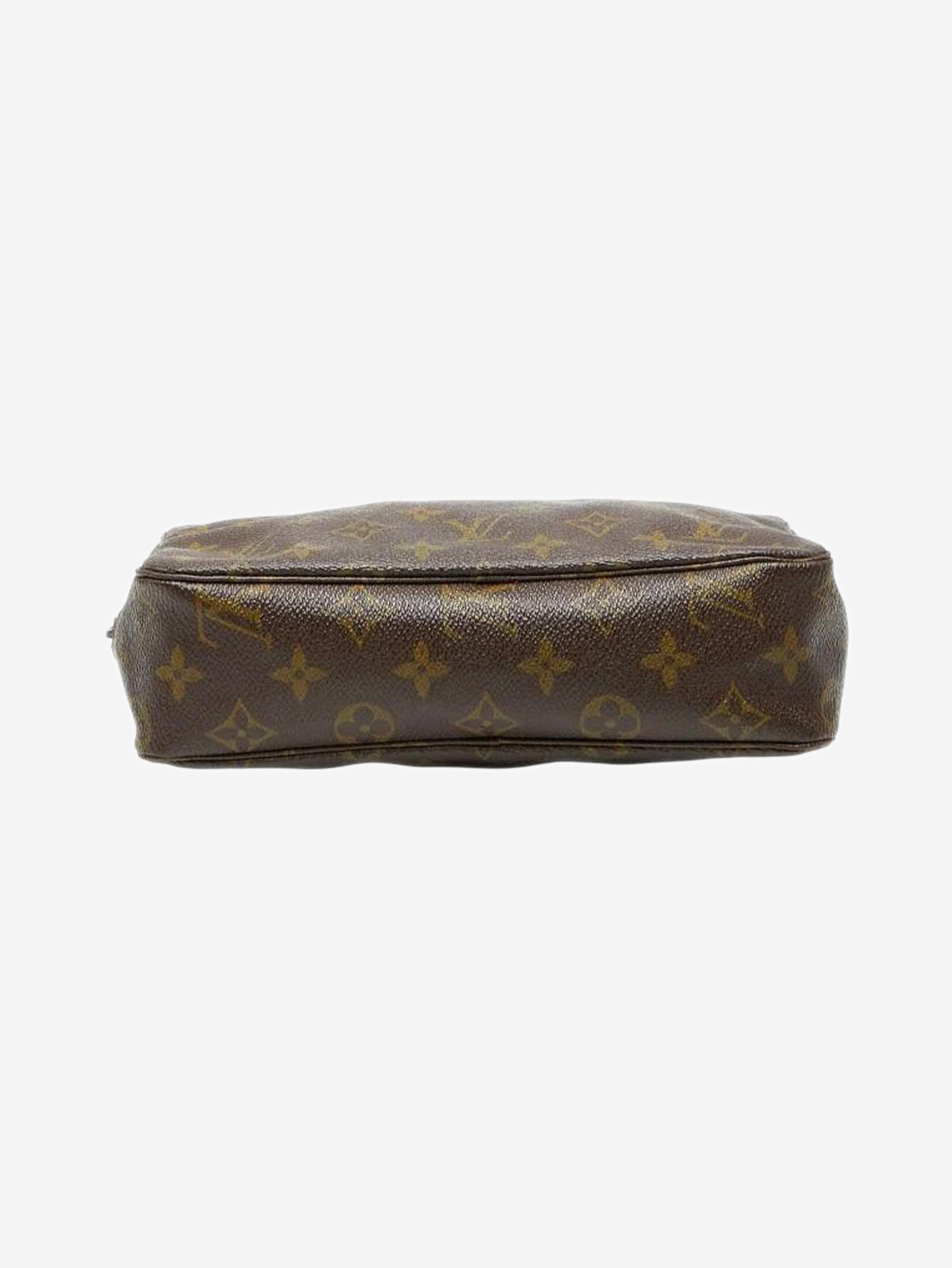 Brown Monogram Trousse Toilette bag Clutch bags Louis Vuitton 