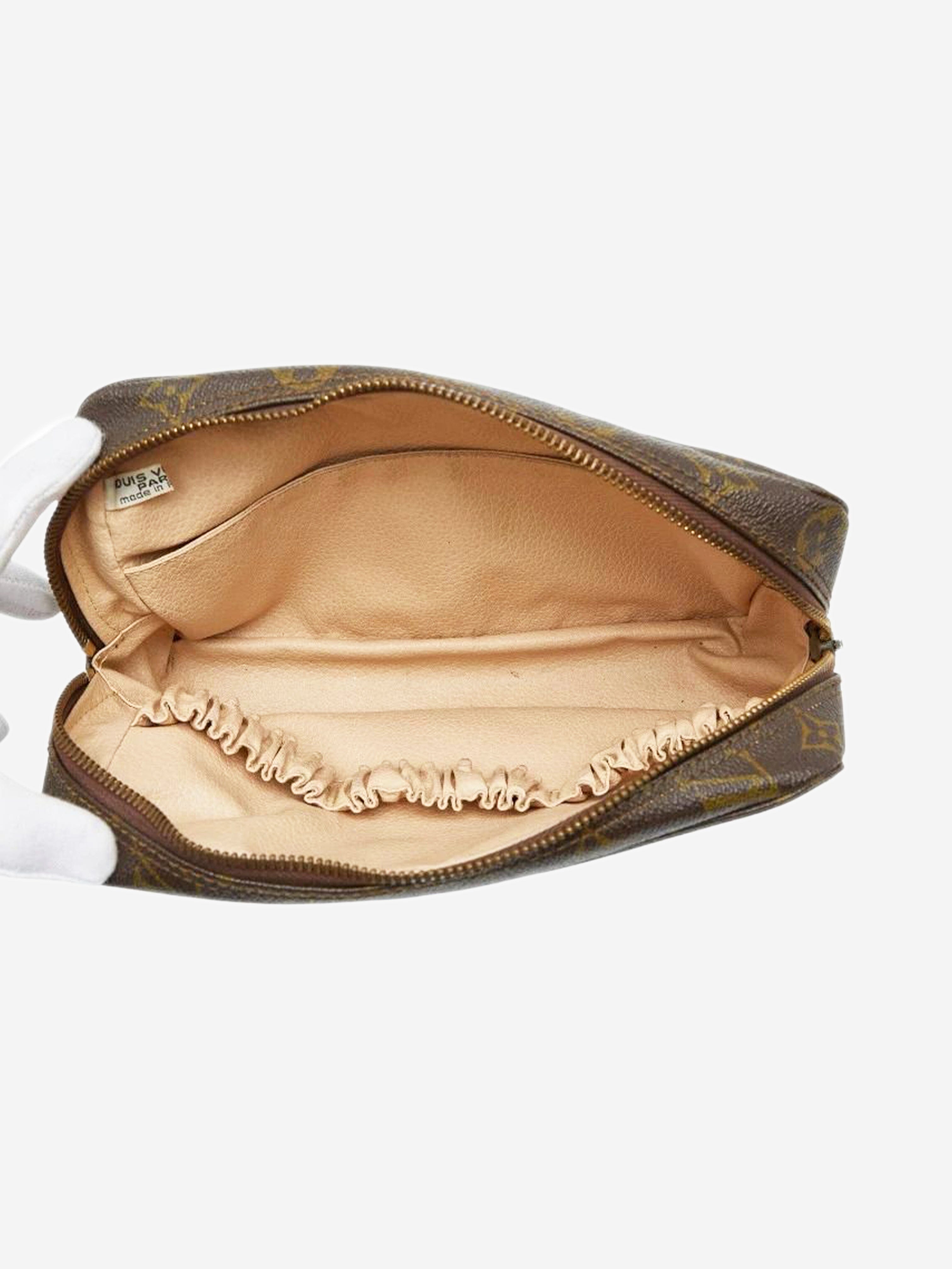 Brown Monogram Trousse Toilette bag Clutch bags Louis Vuitton 