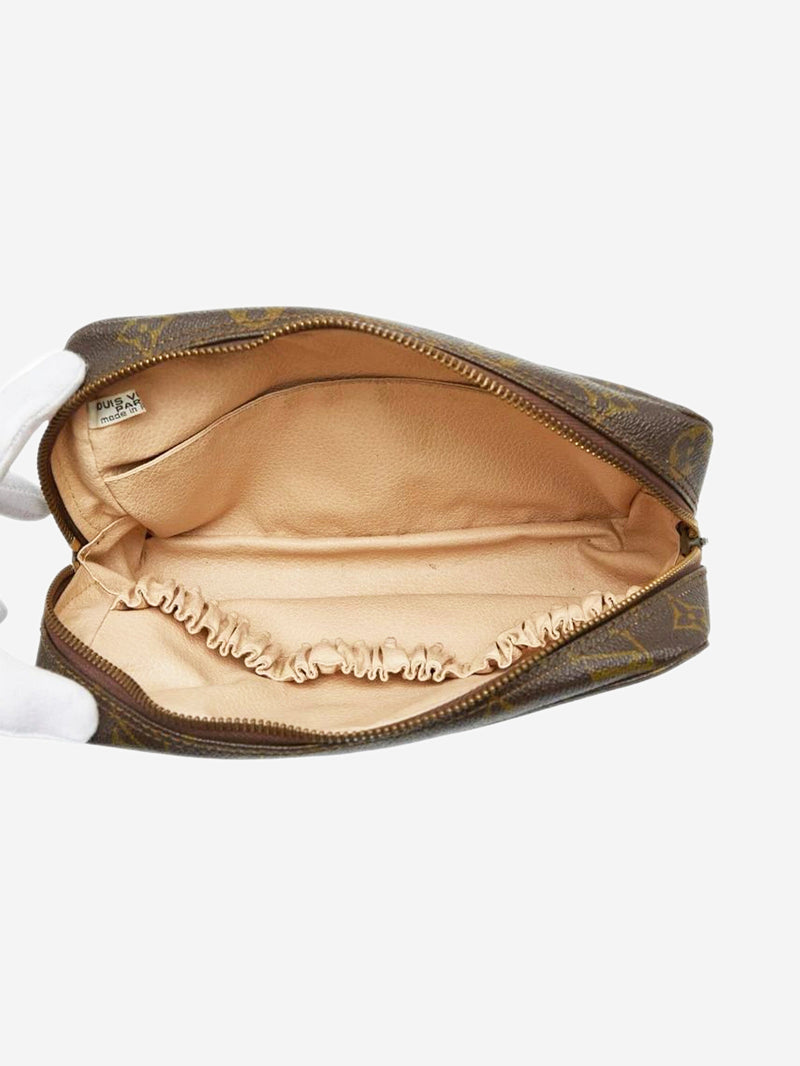 Brown Monogram Trousse Toilette bag Clutch bags Louis Vuitton 