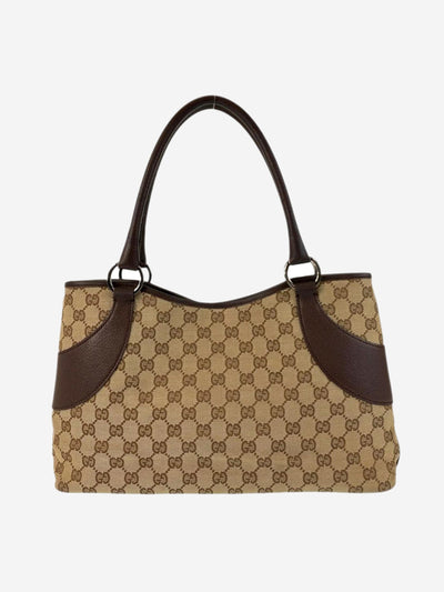 Brown GG canvas tote bag Tote Bags Gucci 