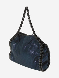 Dark blue Falabella chain bag Top Handle Bags Stella McCartney 