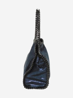 Dark blue Falabella chain bag Top Handle Bags Stella McCartney 