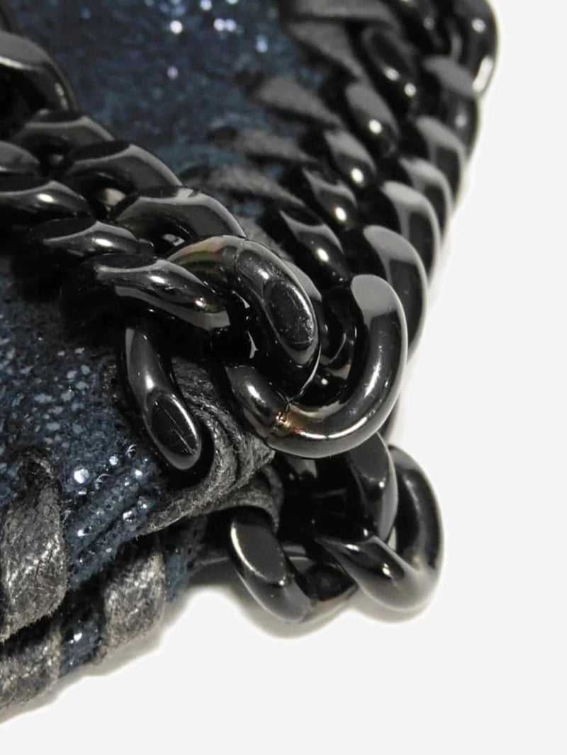 Dark blue Falabella chain bag Top Handle Bags Stella McCartney 