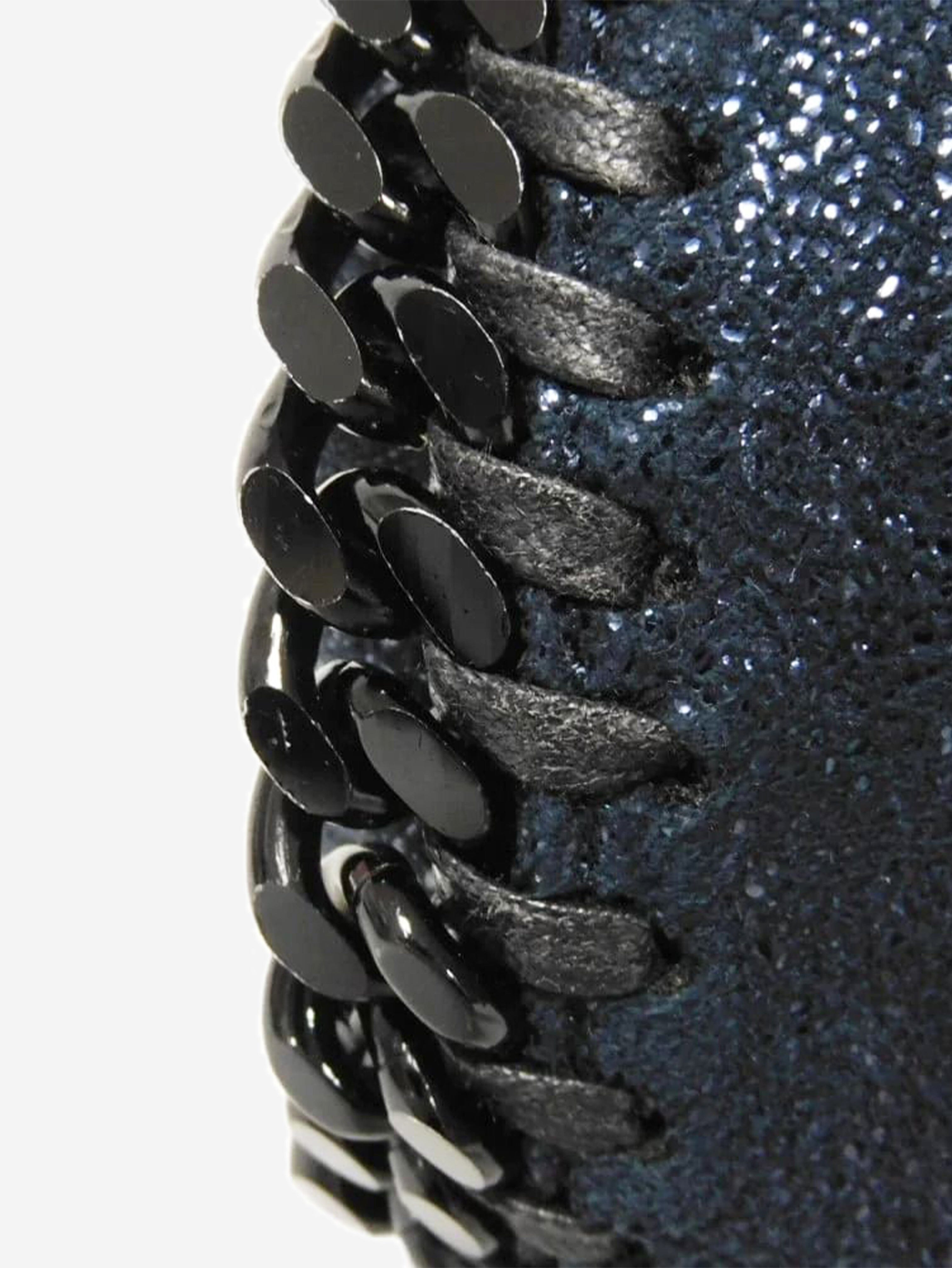 Dark blue Falabella chain bag Top Handle Bags Stella McCartney 