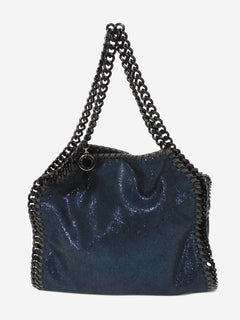 Dark blue Falabella chain bag Top Handle Bags Stella McCartney 