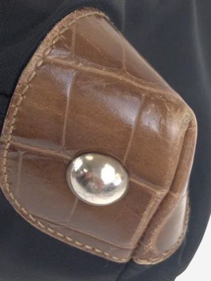 Black Tessuto nylon shoulder bag Shoulder bags Prada 