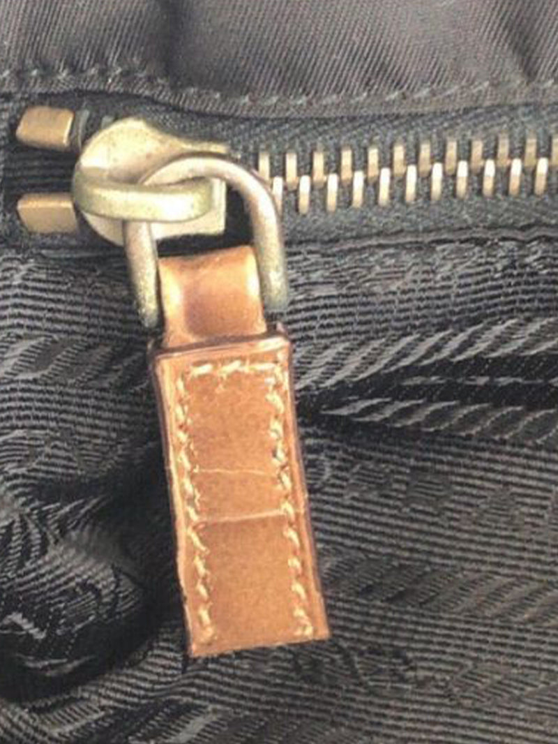 Black Tessuto nylon shoulder bag Shoulder bags Prada 
