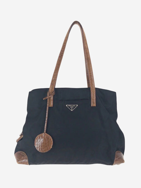Black Tessuto nylon shoulder bag product image