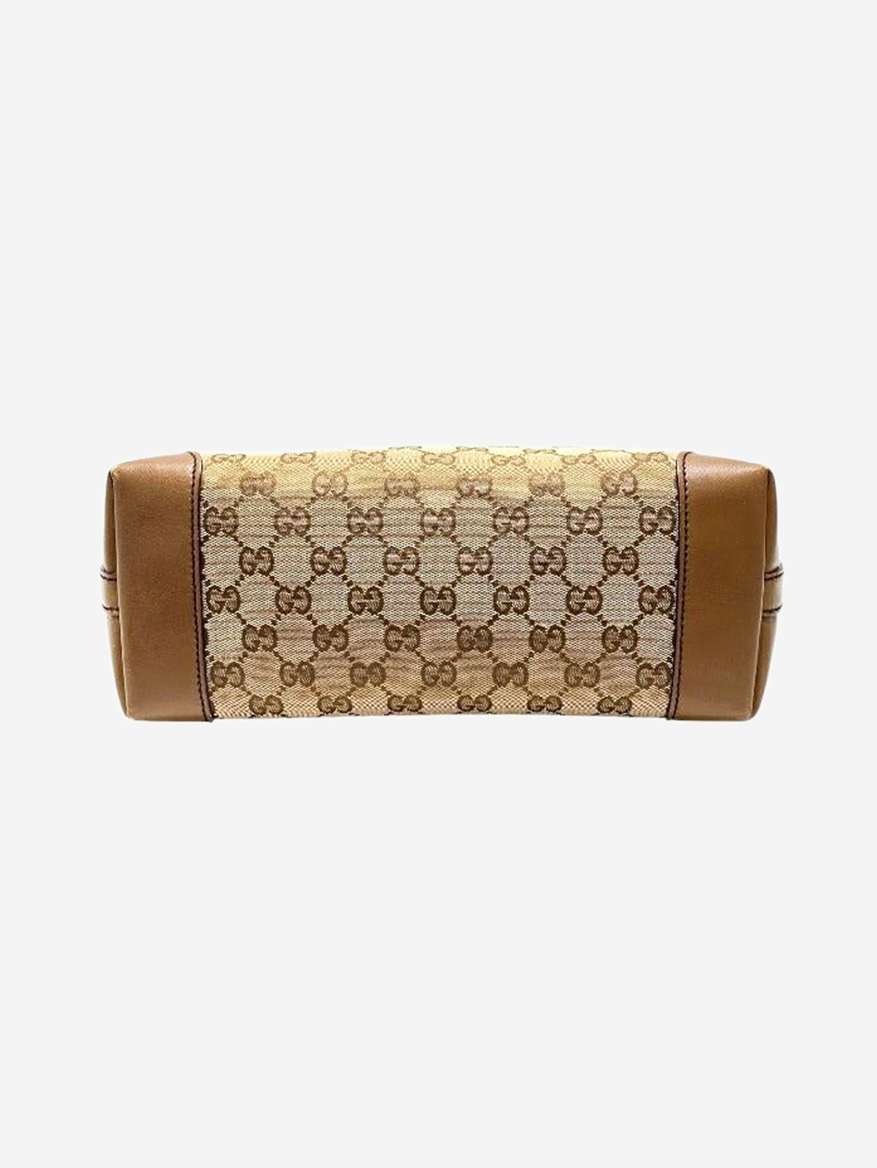 Brown GG canvas tote bag Top Handle Bags Gucci 
