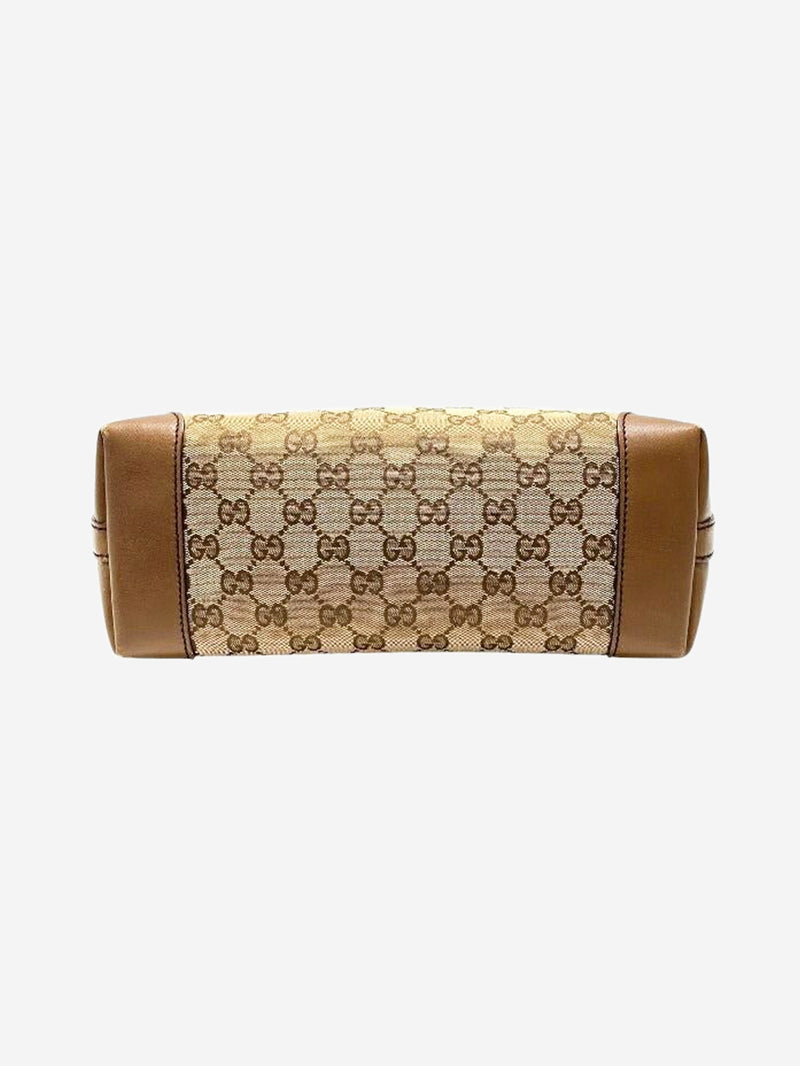 Brown GG canvas tote bag Top Handle Bags Gucci 