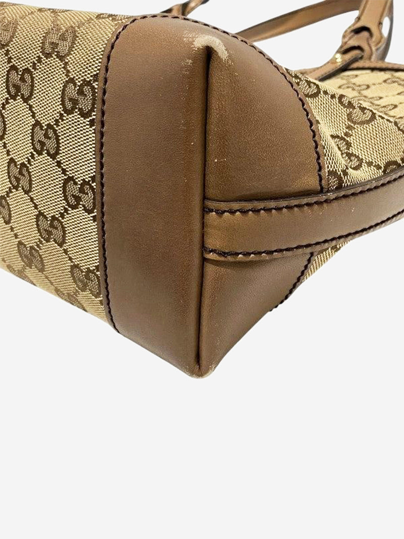 Brown GG canvas tote bag Top Handle Bags Gucci 