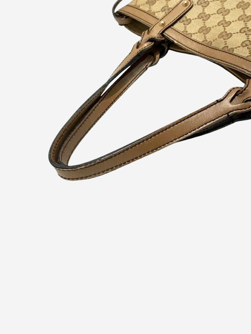 Brown GG canvas tote bag Top Handle Bags Gucci 