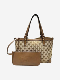 Brown GG canvas tote bag Top Handle Bags Gucci 