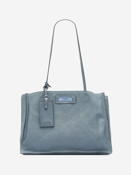 Blue Etiquette leather 2way bag 1BG122 - size product image