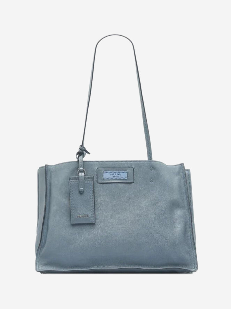 Blue Etiquette leather 2way bag 1BG122 - size Shoulder bags Prada 
