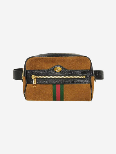 Brown Ophidia suede belt bag Cross-body bags Gucci 