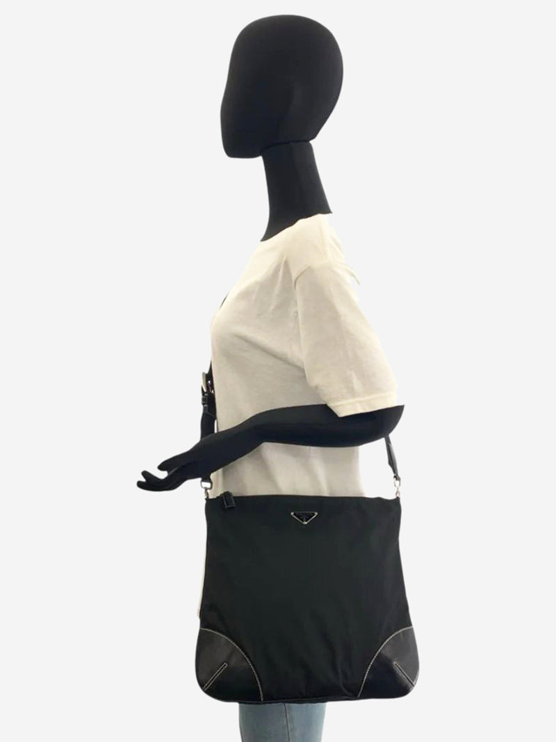 Black nylon crossbody bag Cross-body bags Prada 
