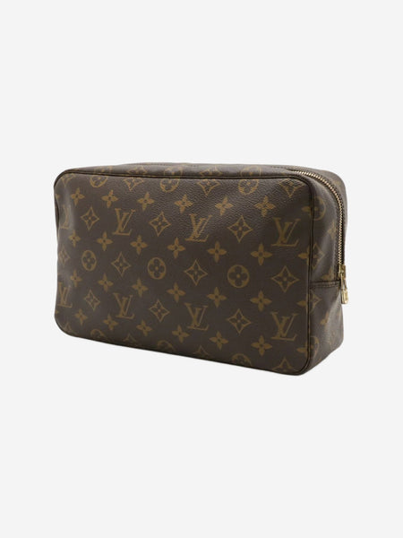 Brown vintage Monogram toiletry bag alternate image