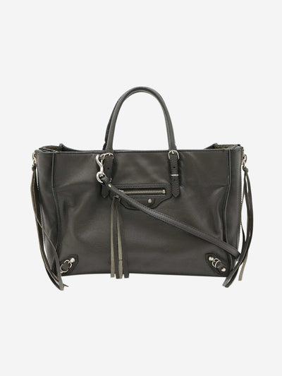 Dark grey Papier A6 leather 2way bag Shoulder bags Balenciaga 