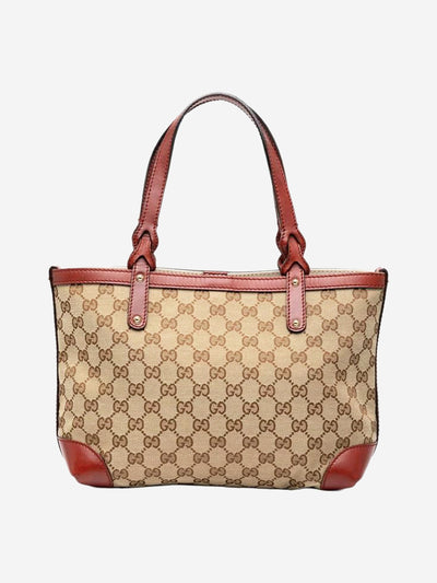 Brown GG canvas mini tote bag Tote Bags Gucci 