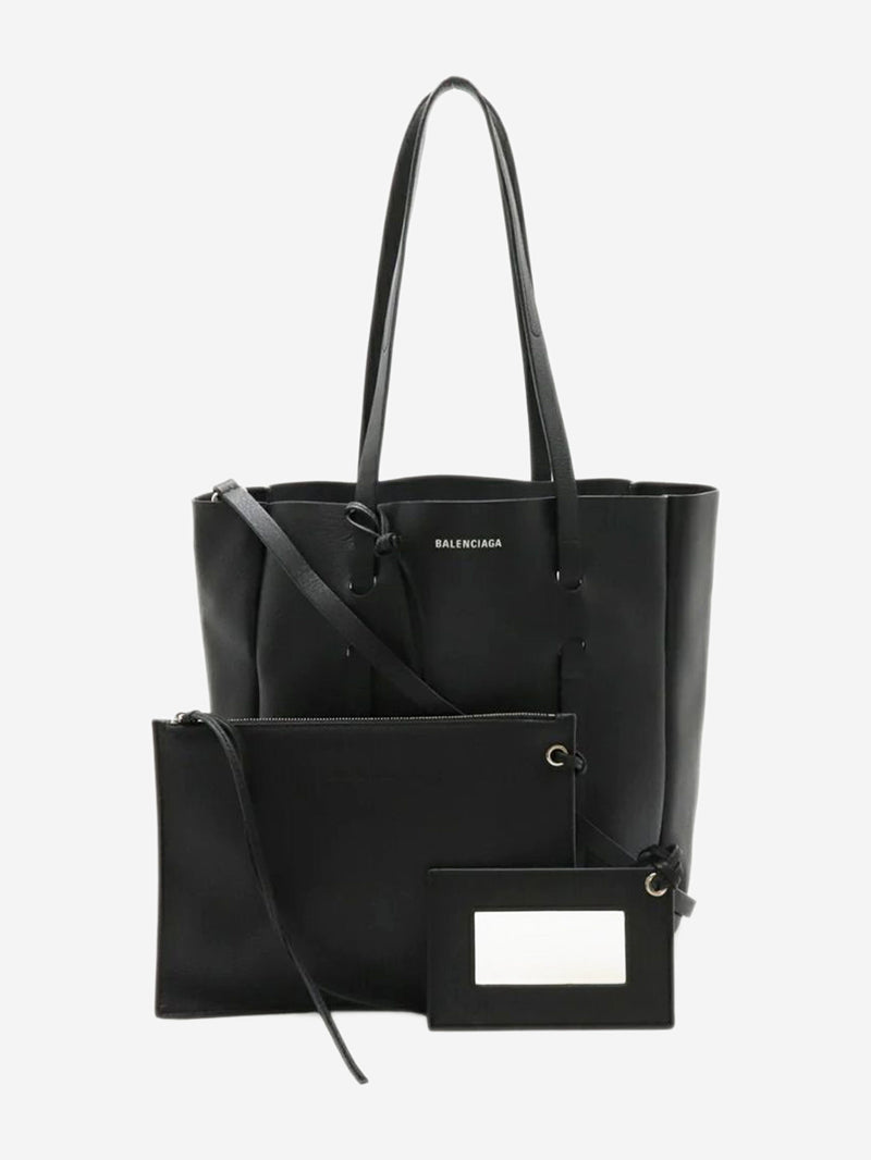 Black Everyday XS leather 2way bag Shoulder bags Balenciaga 