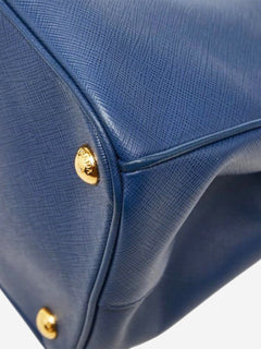 Blue Saffiano leather Galleria shoulder bag Shoulder bags Prada 