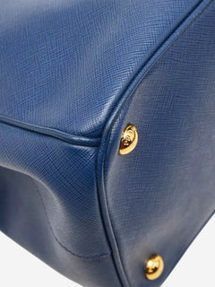 Blue Saffiano leather Galleria shoulder bag Shoulder bags Prada 