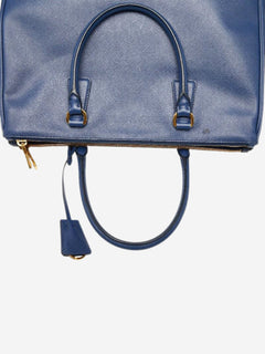 Blue Saffiano leather Galleria shoulder bag Shoulder bags Prada 