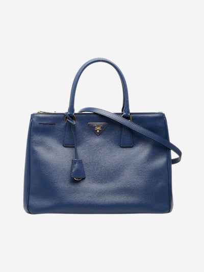 Blue Saffiano leather Galleria shoulder bag Shoulder bags Prada 