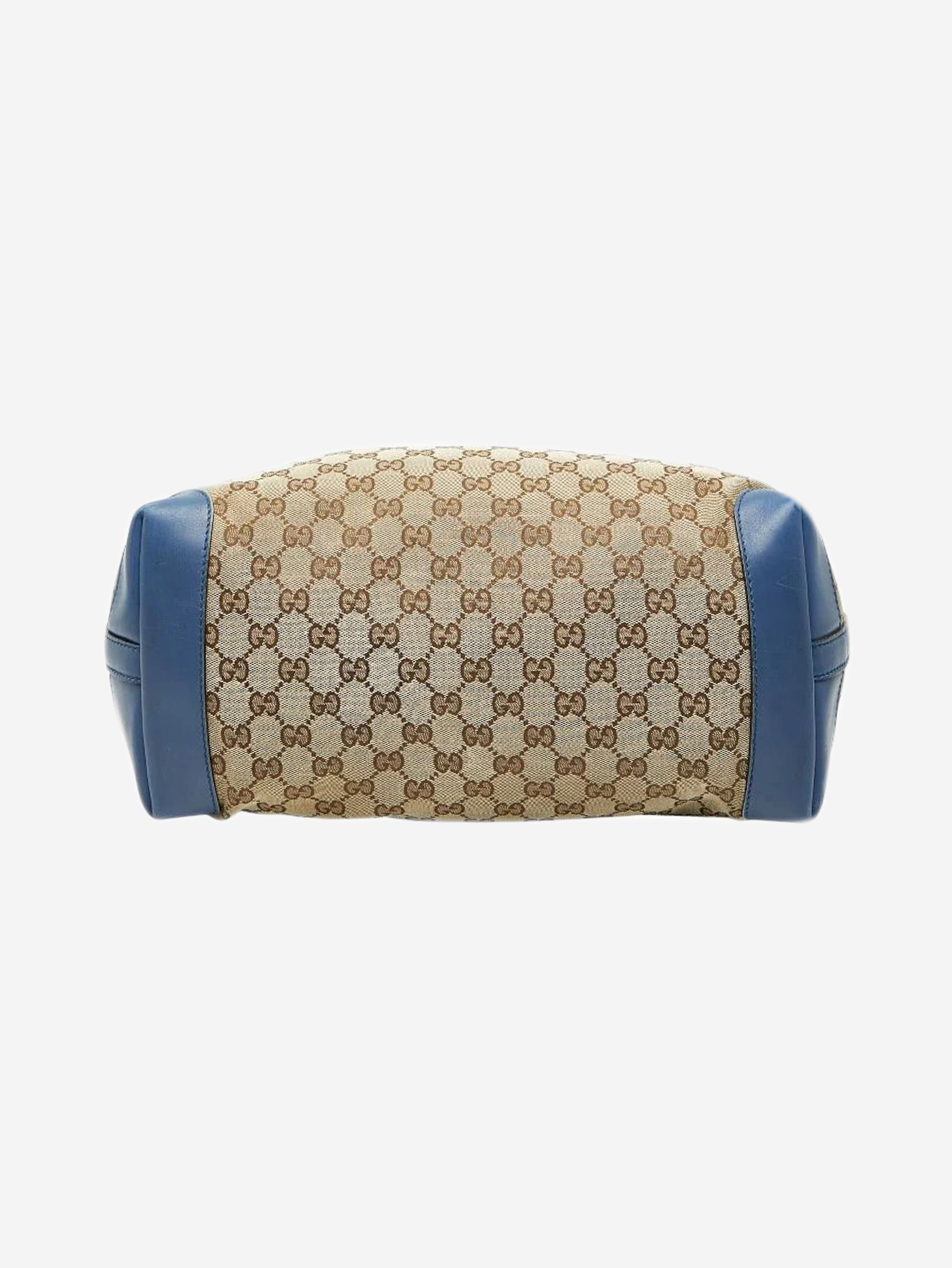 Brown GG canvas tote bag Tote Bags Gucci 