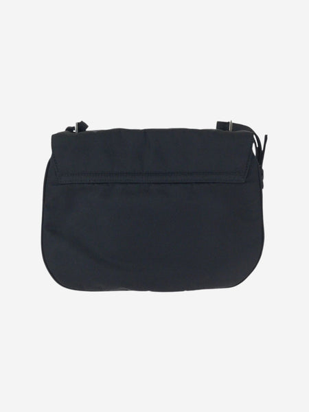 Black Tessuto nylon shoulder bag alternate image