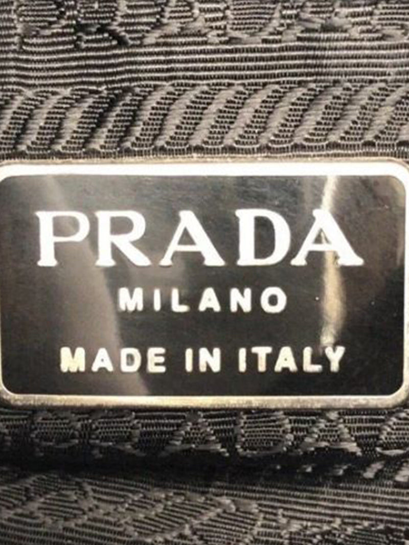 Black Tessuto nylon shoulder bag Shoulder bags Prada 