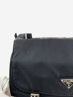 Black Tessuto nylon shoulder bag Shoulder bags Prada 