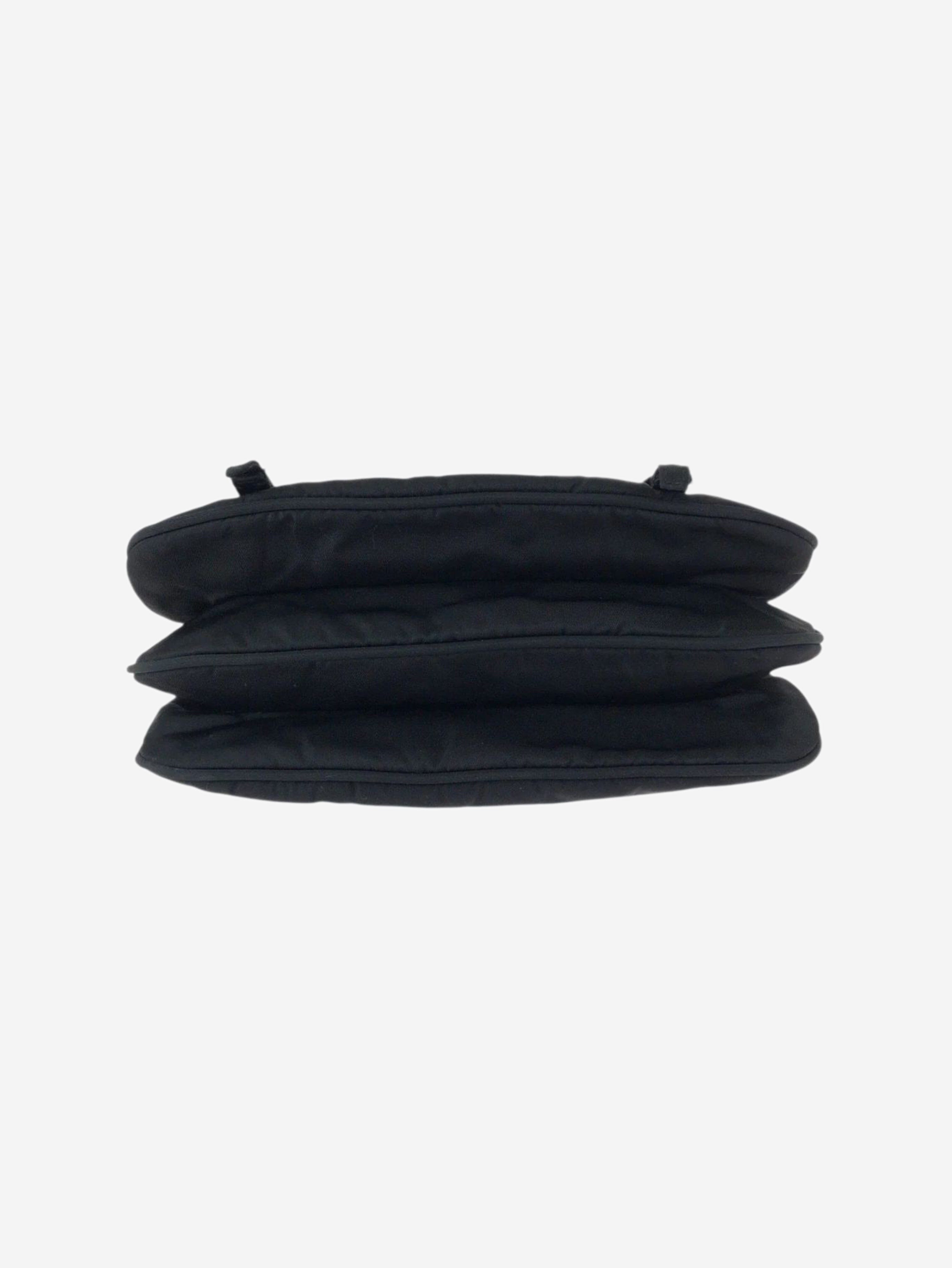 Black Tessuto nylon shoulder bag Shoulder bags Prada 