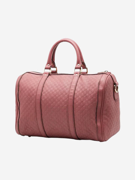 Dusty pink Micro Guccissima leather 2way Boston bag alternate image