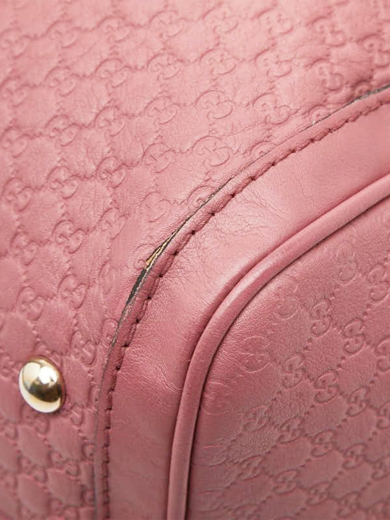 Dusty pink Micro Guccissima leather 2way Boston bag Luggage & Travel Bags Gucci 