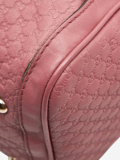 Dusty pink Micro Guccissima leather 2way Boston bag Luggage & Travel Bags Gucci 