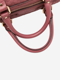 Dusty pink Micro Guccissima leather 2way Boston bag Luggage & Travel Bags Gucci 