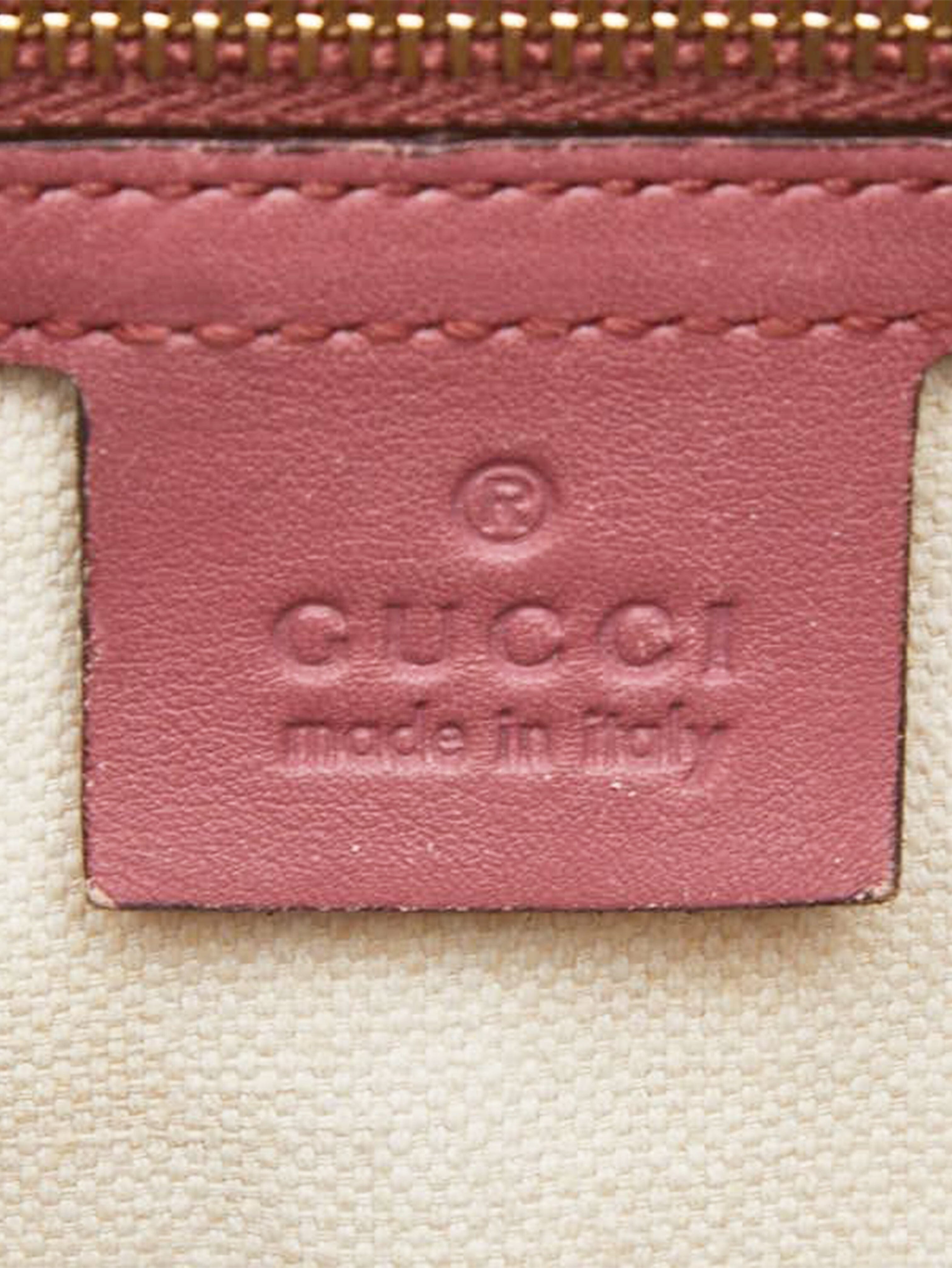 Dusty pink Micro Guccissima leather 2way Boston bag Luggage & Travel Bags Gucci 