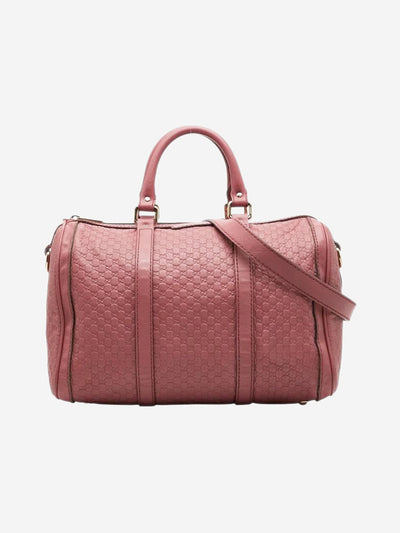 Dusty pink Micro Guccissima leather 2way Boston bag Luggage & Travel Bags Gucci 