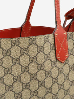 Brown GG Supreme canvas tote bag Tote Bags Gucci 