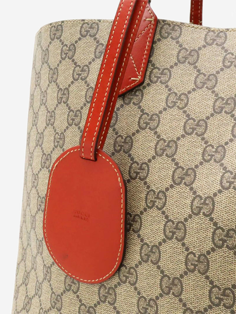 Brown GG Supreme canvas tote bag Tote Bags Gucci 