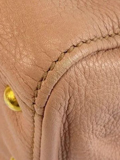 Pink Vitello leather 2way bag Top Handle Bags Miu Miu 