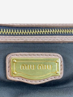 Pink Vitello leather 2way bag Top Handle Bags Miu Miu 