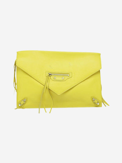 Yellow Paper clutch bag Clutch bags Balenciaga 