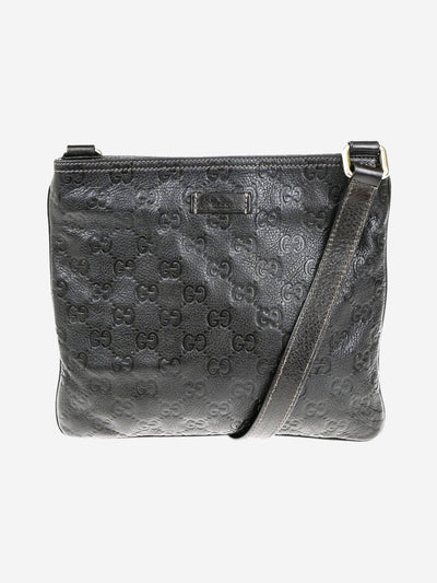 Dark brown Guccissima leather crossbody bag Cross-body bags Gucci 