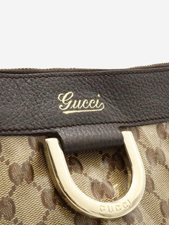Brown GG canvas coated shoulder bag Shoulder bags Gucci 