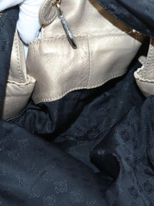 Loewe Gold Nappa Aire Anagram bag