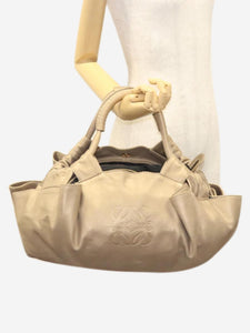 Loewe Gold Nappa Aire Anagram bag